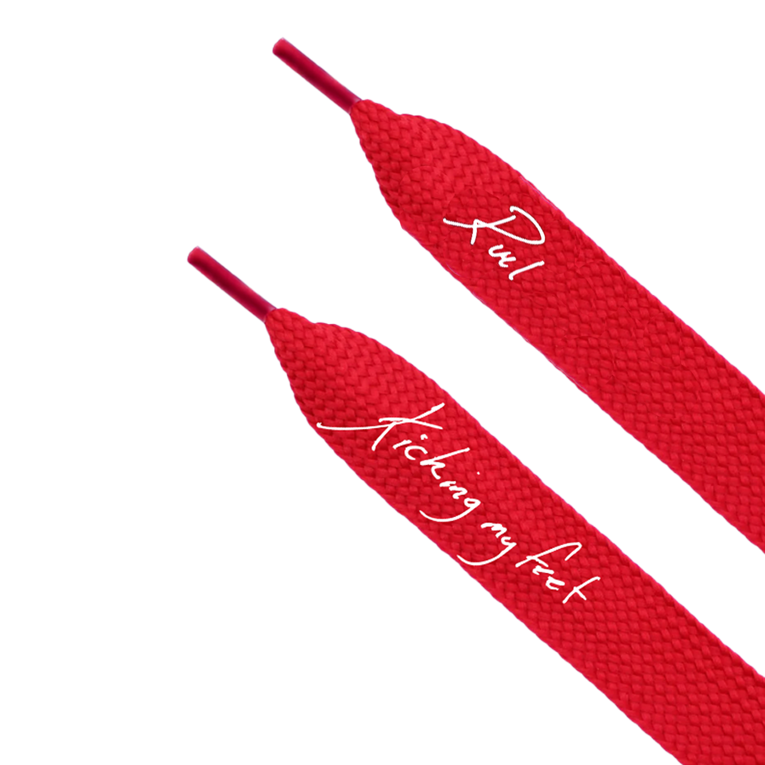 Red Shoelaces + Digital Download