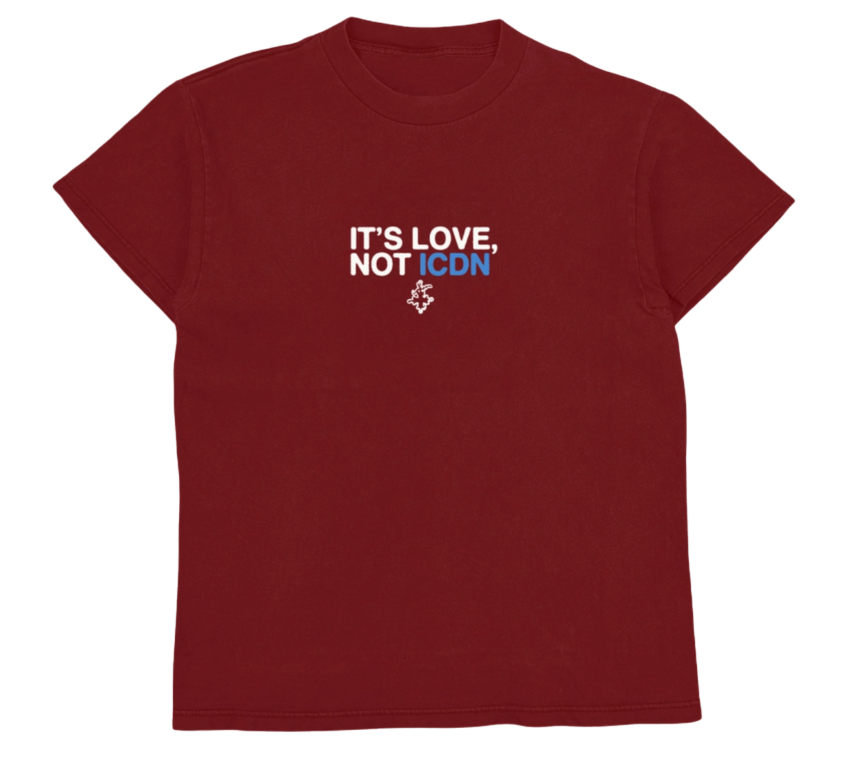 IT'S LOVE, NOT ICDN TEE